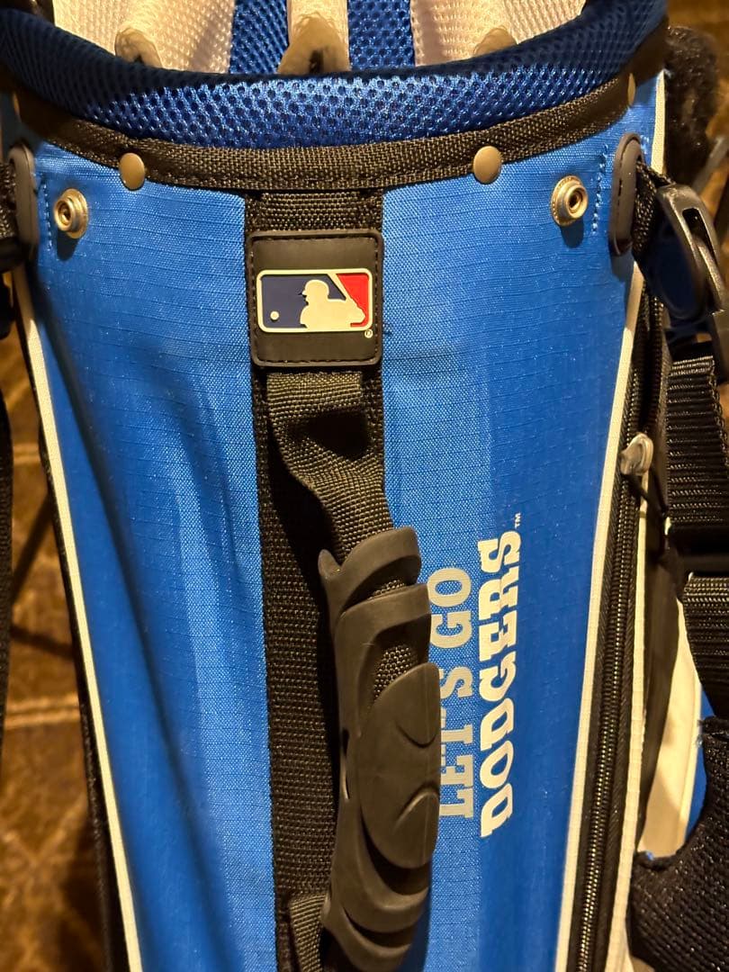 LA Dodgers ゴルフバッグ スタンド付き