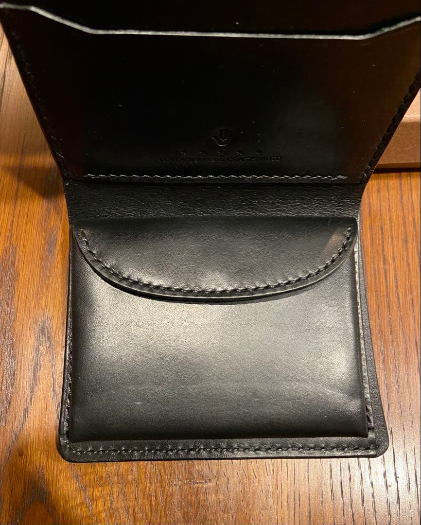 moto モト W5 ブライドル × ロシアンカーフ レザー ウォレット