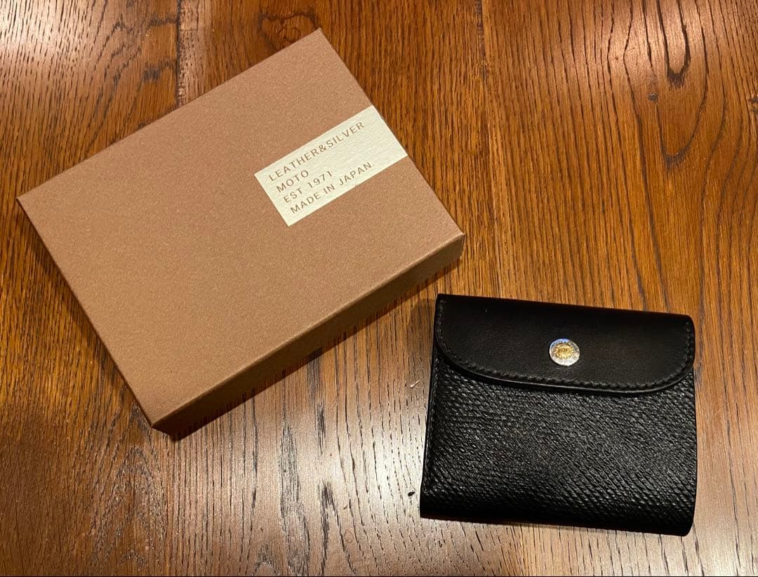 moto モト W5 ブライドル × ロシアンカーフ レザー ウォレット
