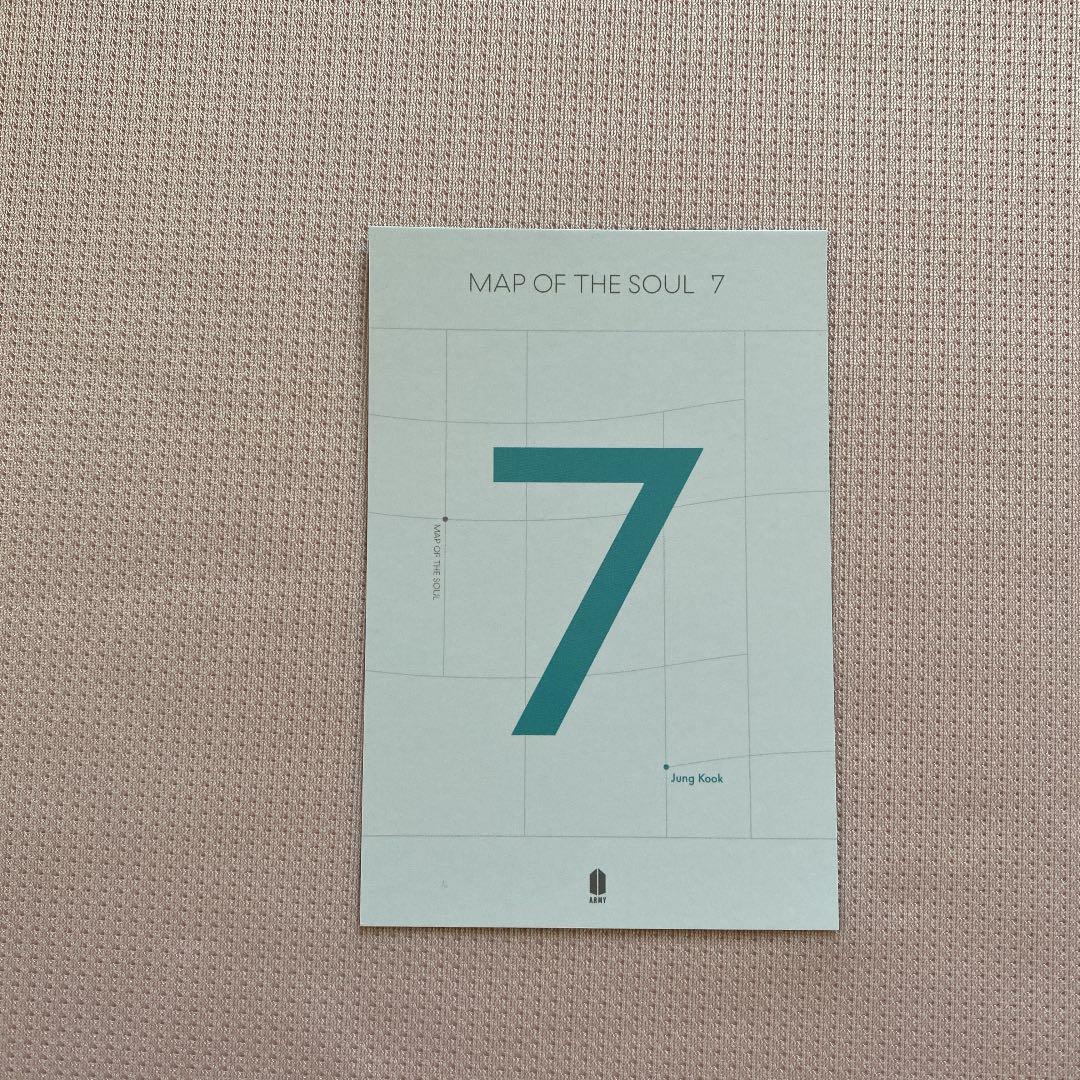 BTS ジョングク ON サノク フォト MAP OF THE SOUL 7