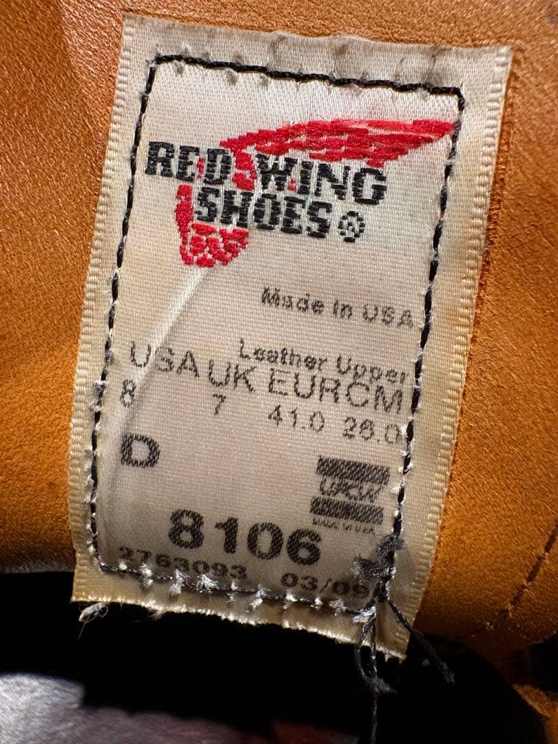 ど*ん様 Red Wing Shoes クラシックオックスフォード