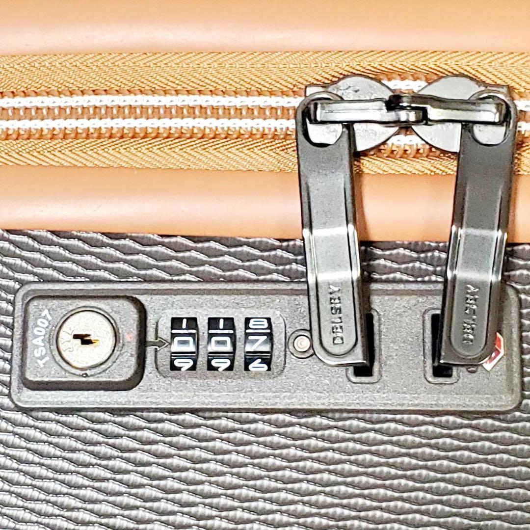 DELSEY シャトレエアー 64L ブラウン 4輪 軽量スーツケース