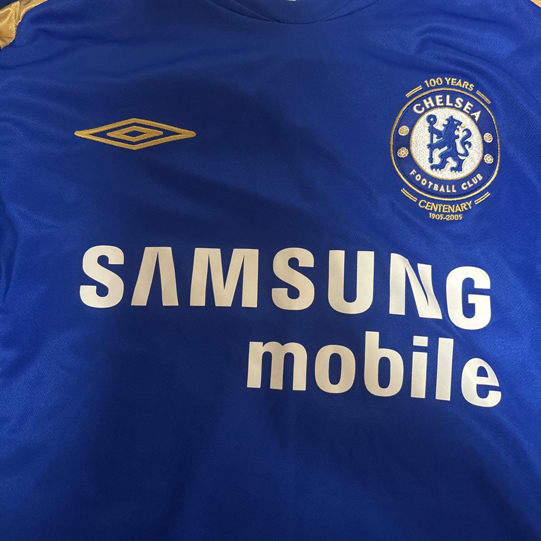 美品　チェルシー　ユニフォーム　100周年記念　ホーム アンブロ　長袖