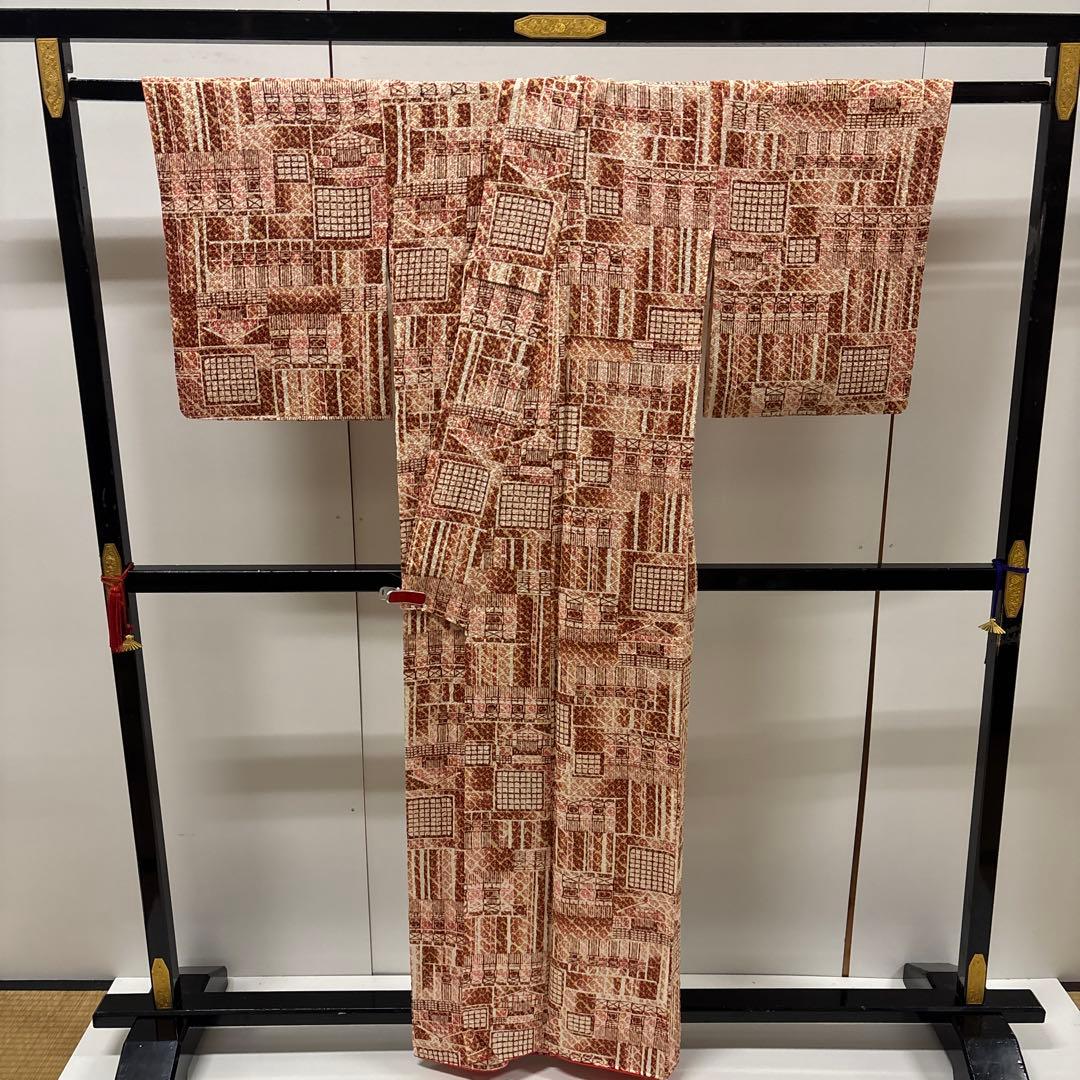 合馬公式アカウント1様　AK-4350 総絞り 蜘蛛の巣絞り