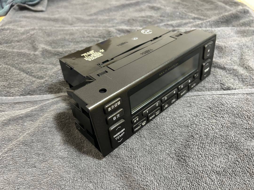 16 アリスト エアコンパネル オーディオパネル マルチレス エアコンスイッチ