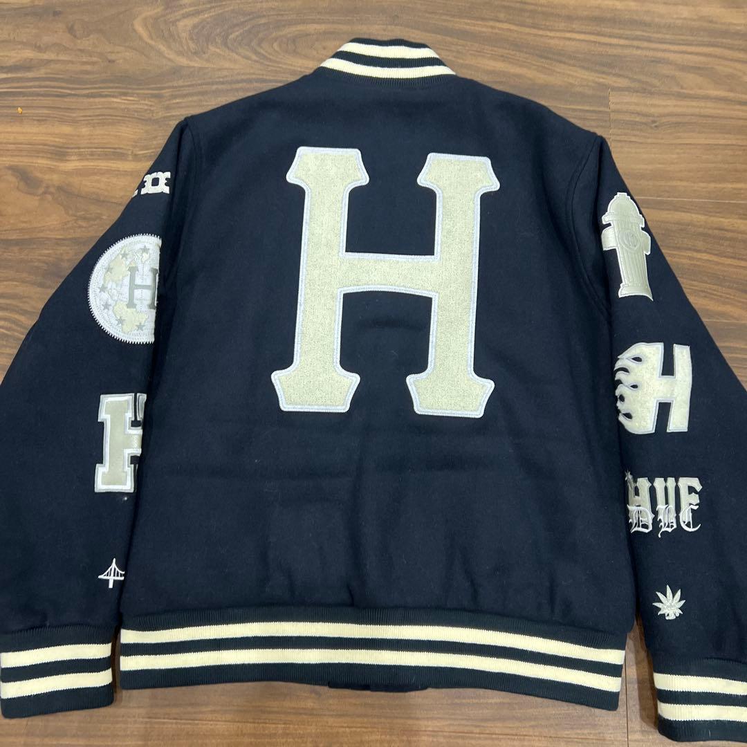 HUF 20周年 刺繍 スタジャン M