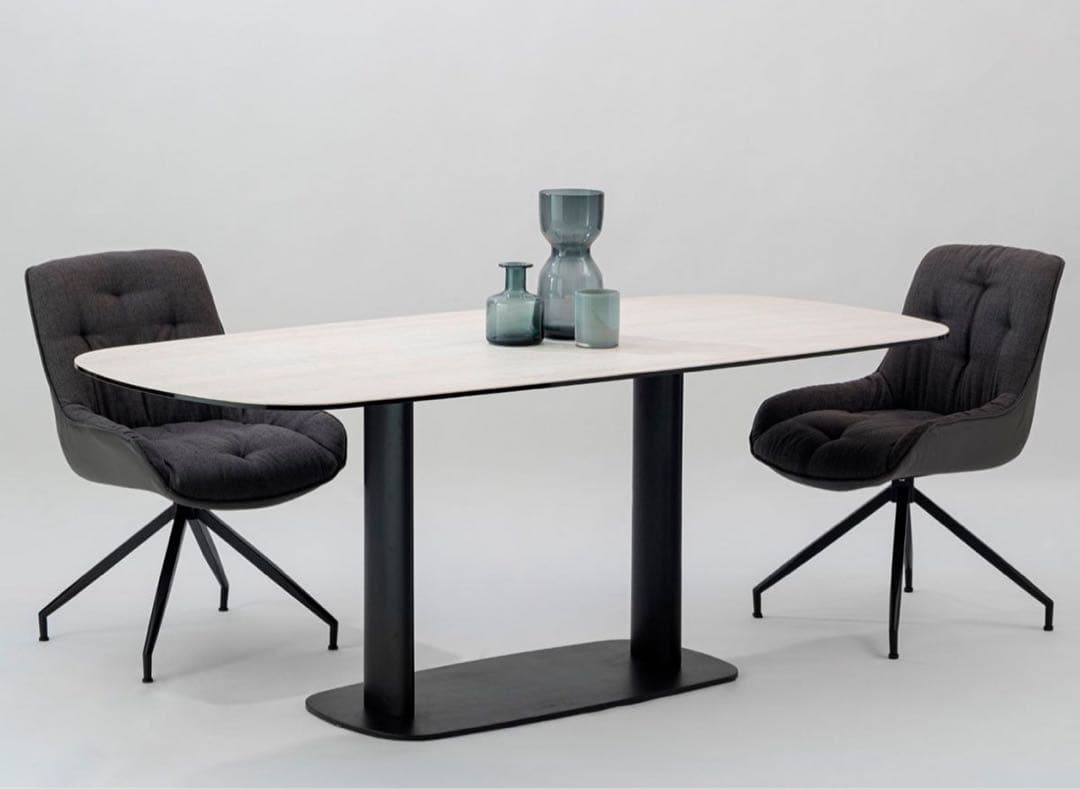 【梱包送料込み】モーダ・エン・カーサ / オスカー チェア /チャコールツイード