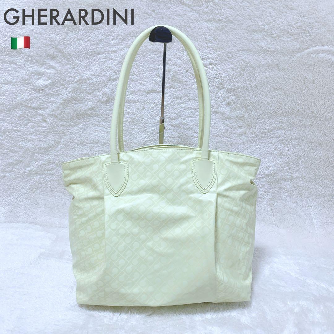 【kyaco】美品♪ ゲラルディーニ ソフティ レザーハンドル トート