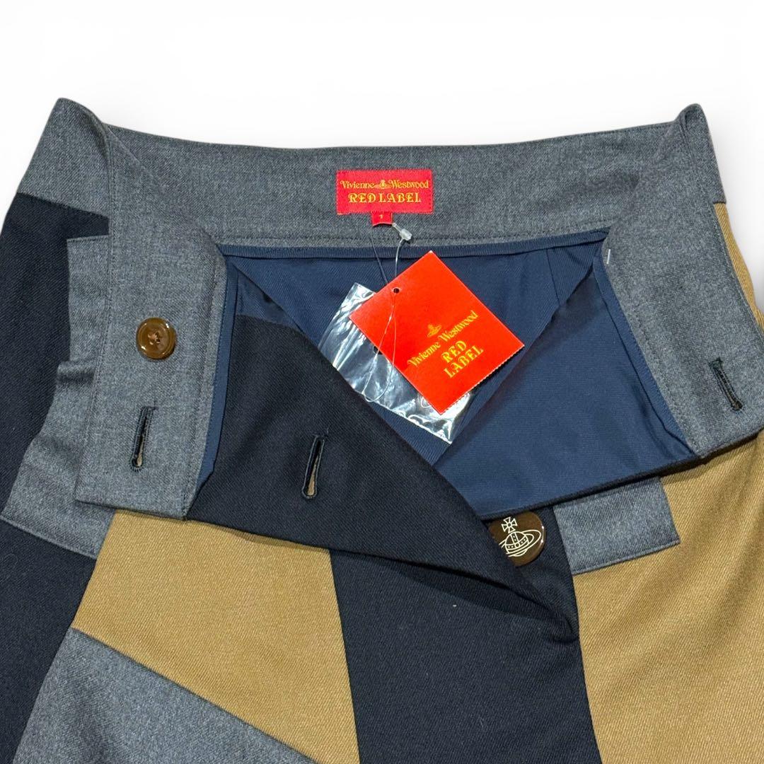 Vivienne Westwood 変形デザイン パッチワーク スカート オーブ