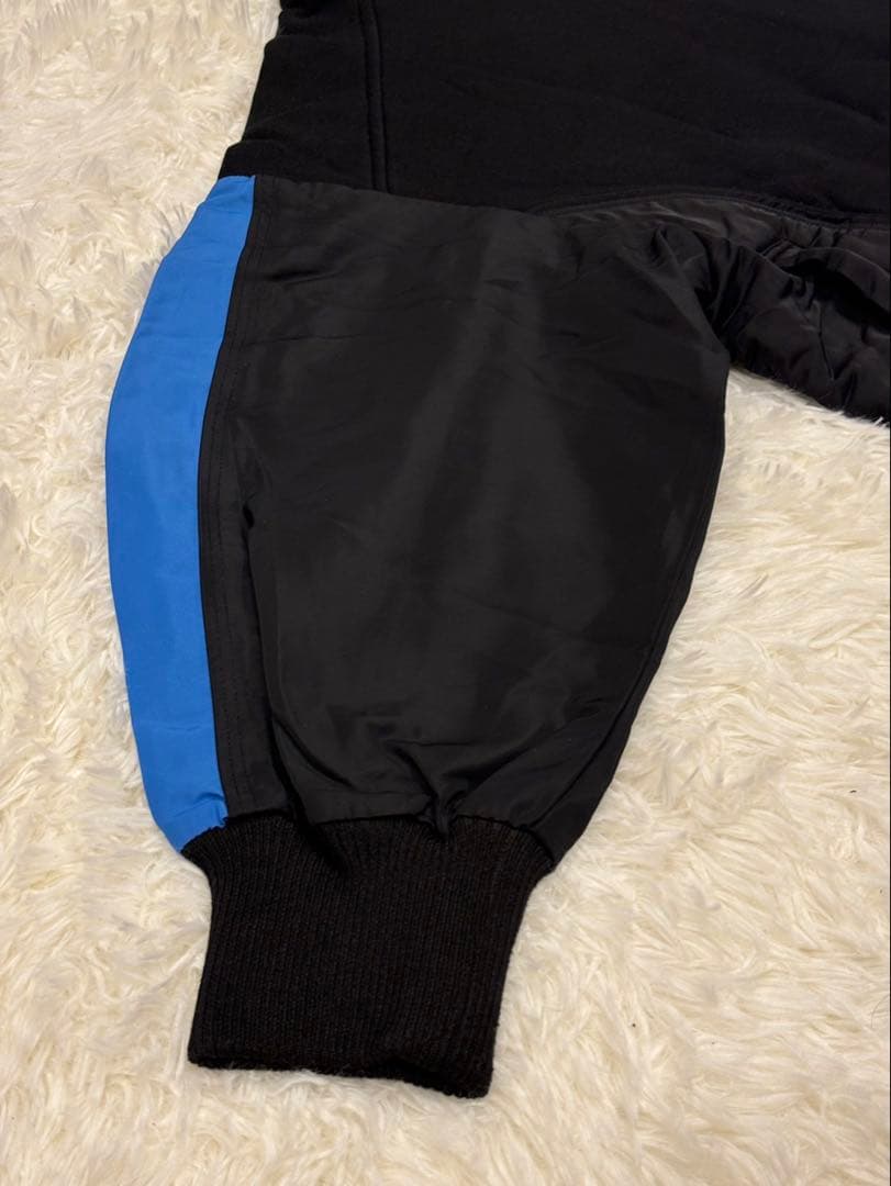 SUMISTYLE イアパピヨネ 異素材切替 ドッキング トップス 黒 F