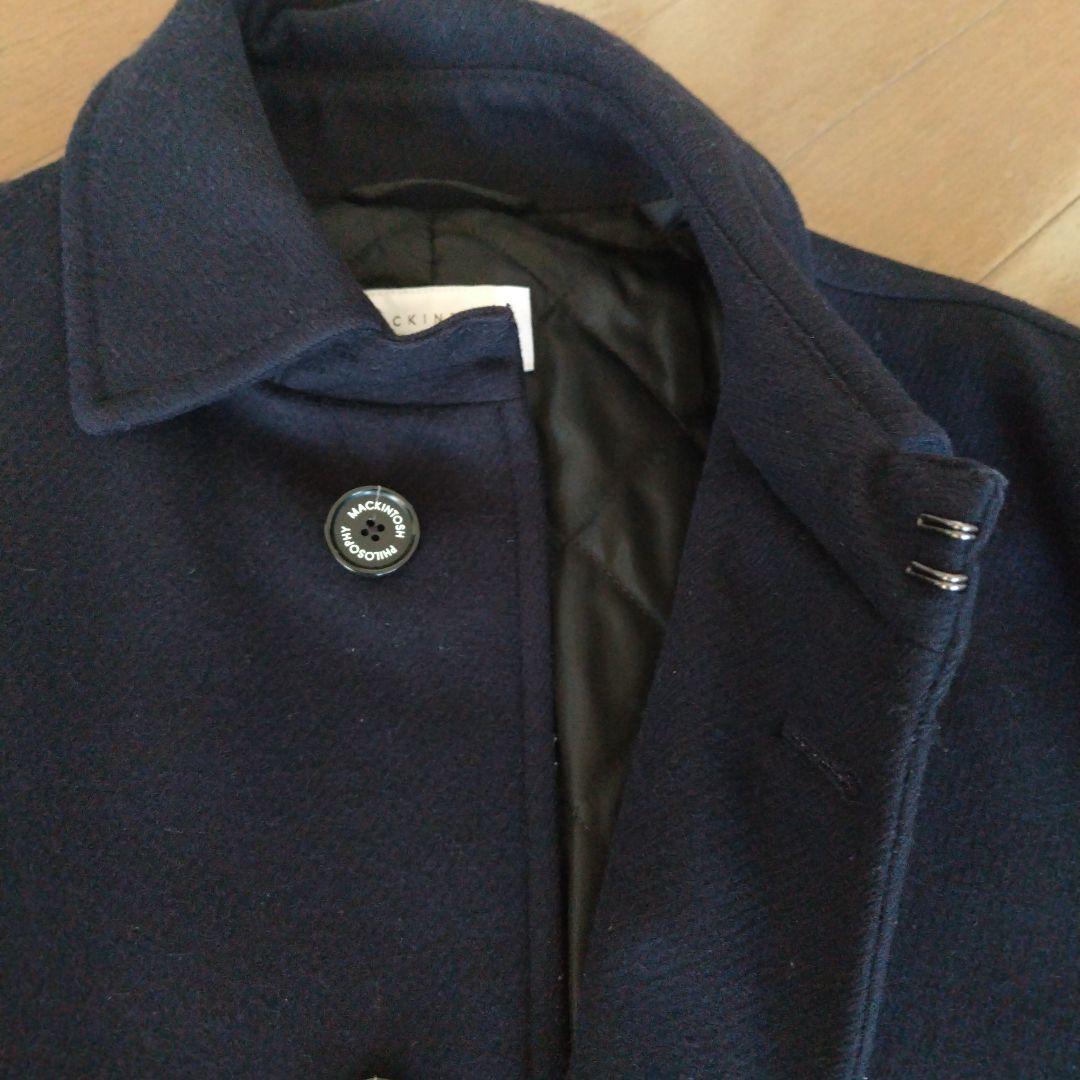 MACKINTOSH PHILOSOPHY ネイビーウールコート 38