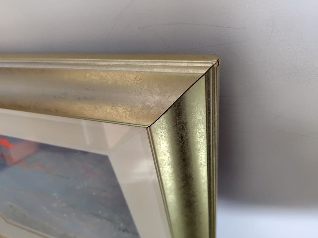 みっちゃん【雪降る氷見のご来光】　深見東州 絵画 版画