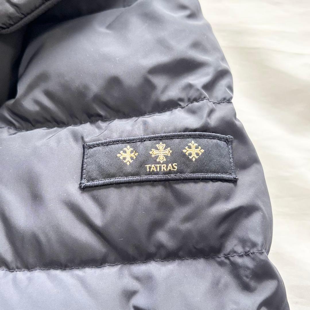 【極美品】　TATRAS ポリテアマ　ダウンコート　近年モデル　M ネイビー