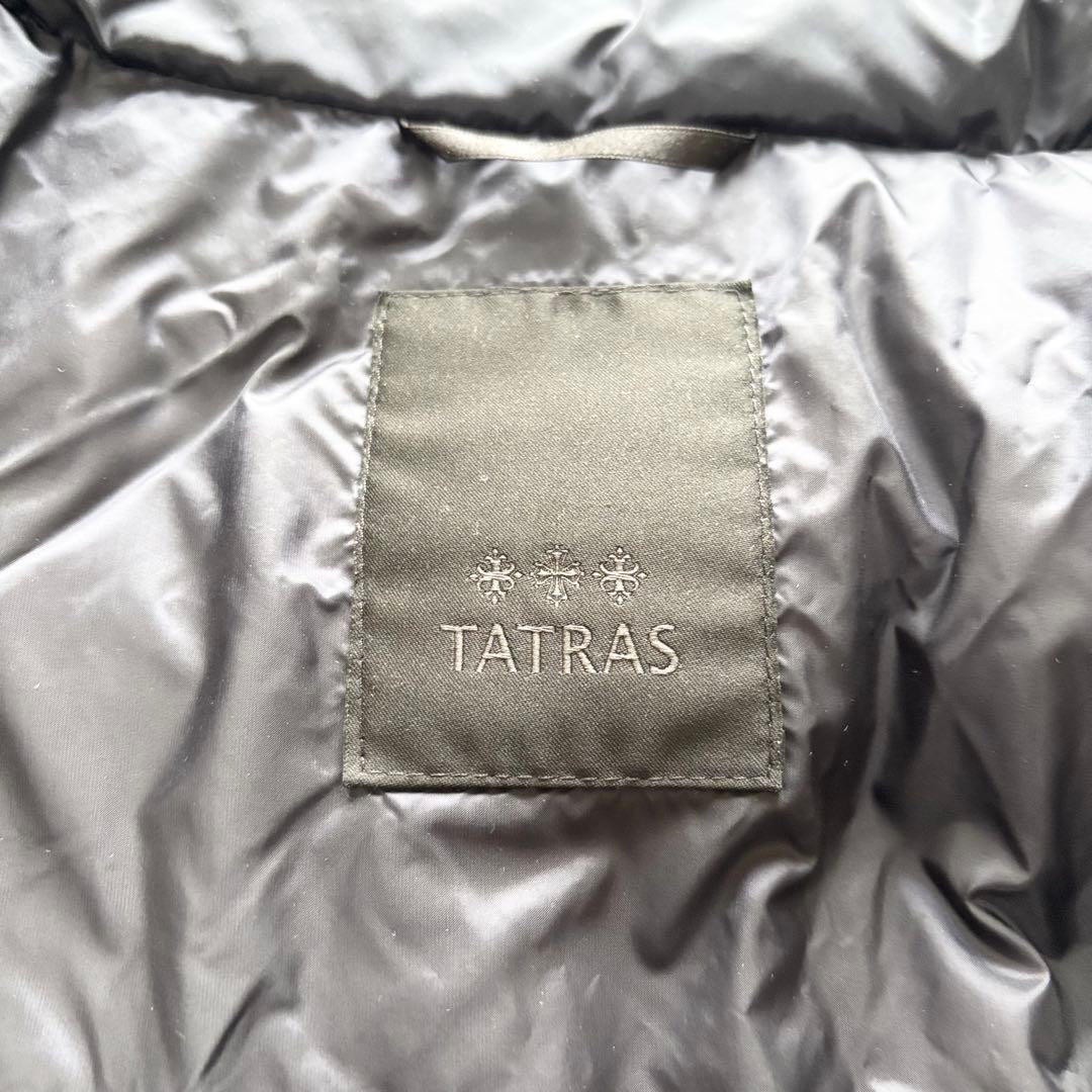 【極美品】　TATRAS ポリテアマ　ダウンコート　近年モデル　M ネイビー