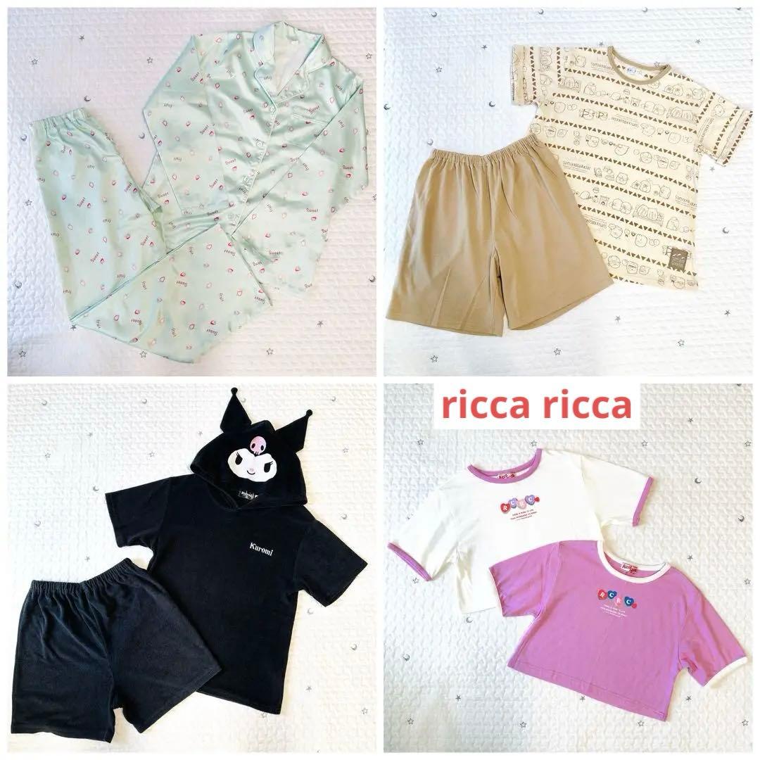 【新品多数】女の子　夏服　まとめ売り　150 Tシャツ　パジャマ　28点