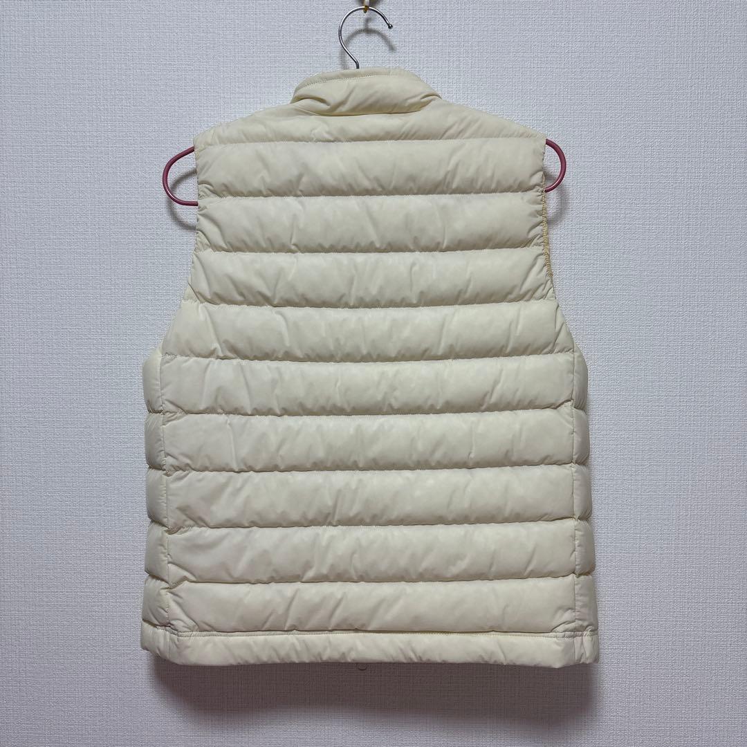 新品　DANTON アイボリー ダウンベスト