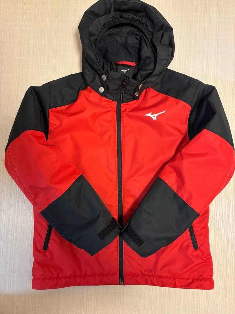 Mizuno スキーウェアセット 黒と赤