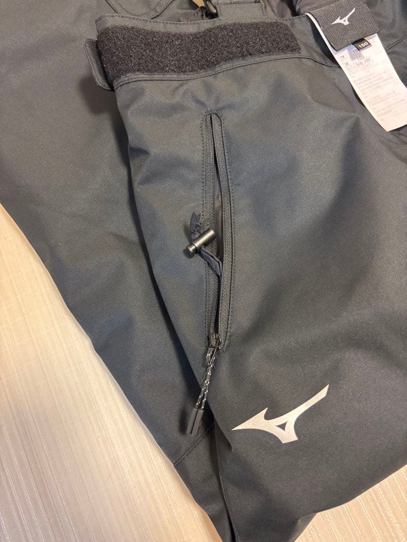 Mizuno スキーウェアセット 黒と赤