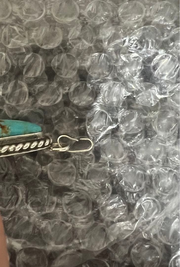 (mahalo様用)ナバホ族ターコイズペンダントトップ　silver925