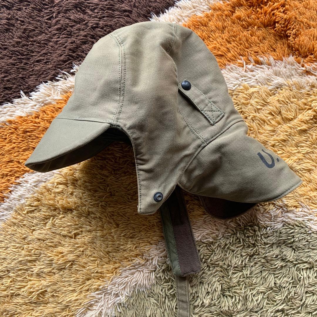 40s ビンテージ　NAVY デッキキャップ　大戦WW2 米軍