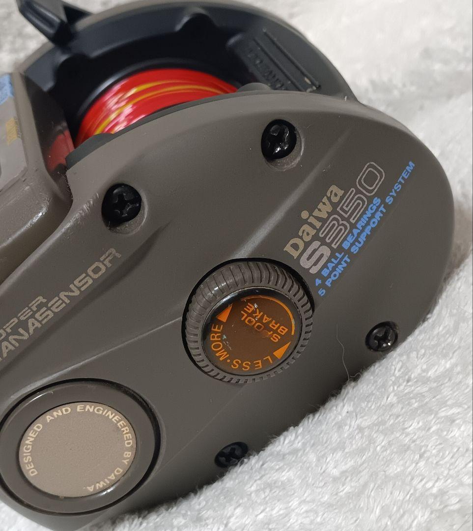 シマノデジタナレバードラグ3000&ダイワスーパータナセンサー350&300