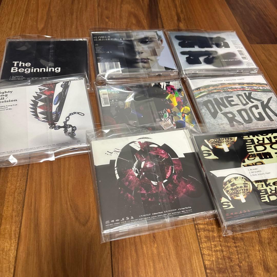 The Beginning one ok rock CD 8枚　シングル
