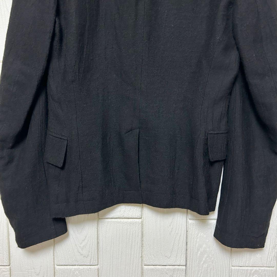 Yohji Yamamoto Y's キュプラ混 ウールジャケット ブラック