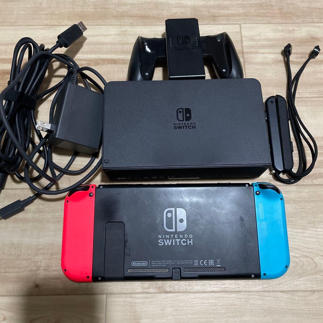 Nintendo Switch 本体 ネオンレッド/ネオンブルー