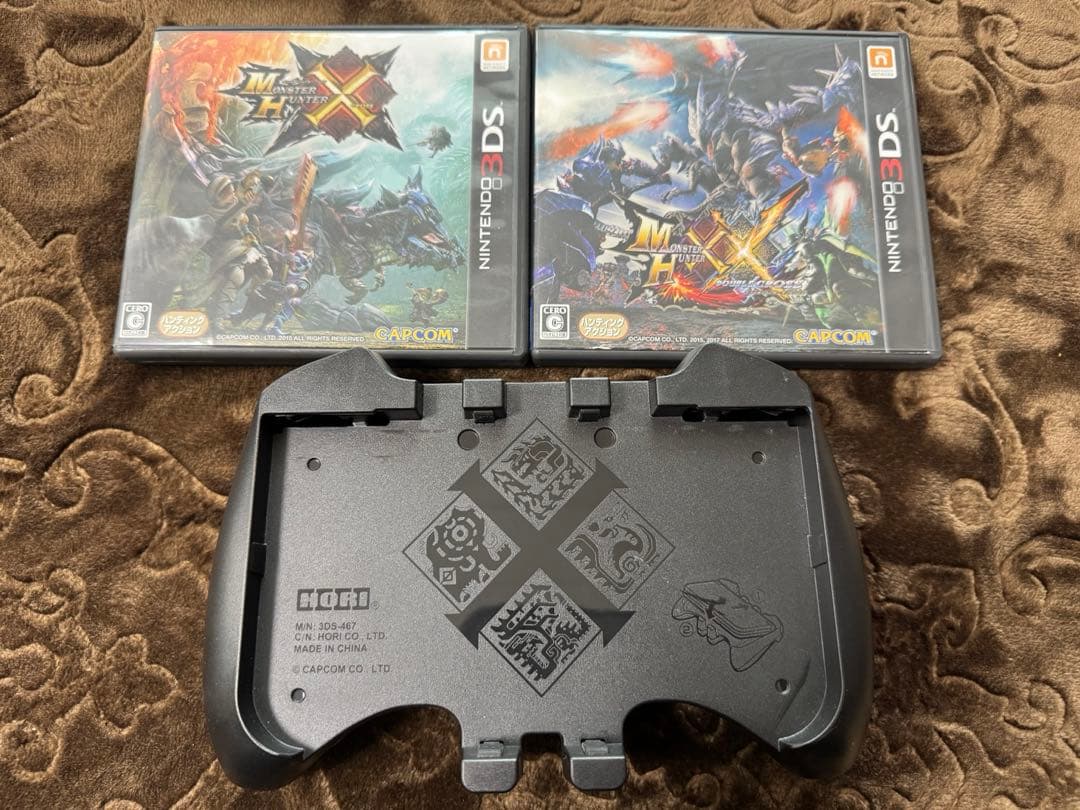 モンスターハンターXX2本セット、モンハンクロスハンティングギア