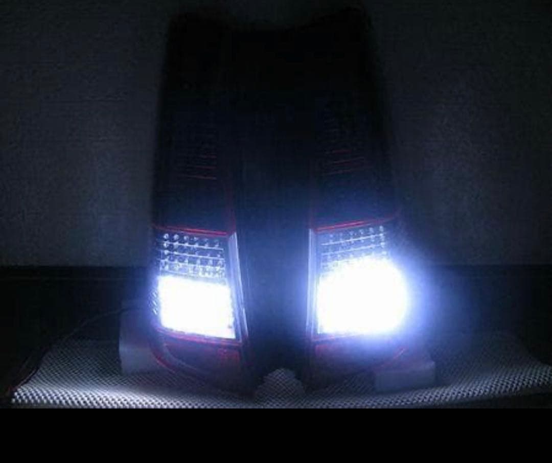 ワゴンR　MH23S 純正加工　フルLEDテール　ブラックインナー塗装