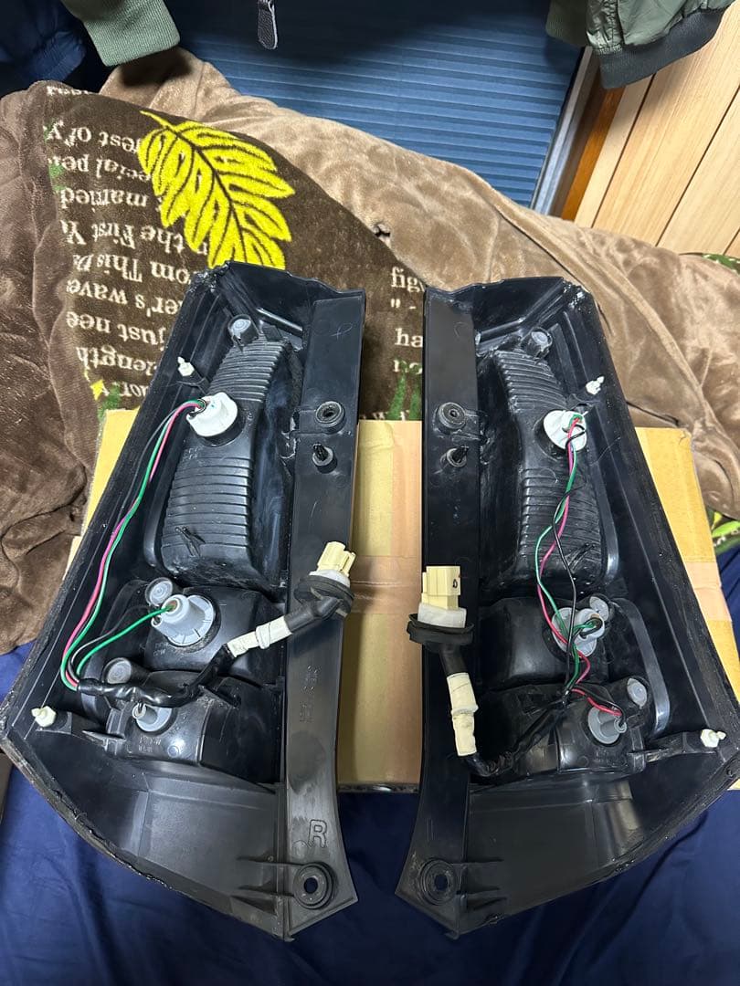 ワゴンR　MH23S 純正加工　フルLEDテール　ブラックインナー塗装