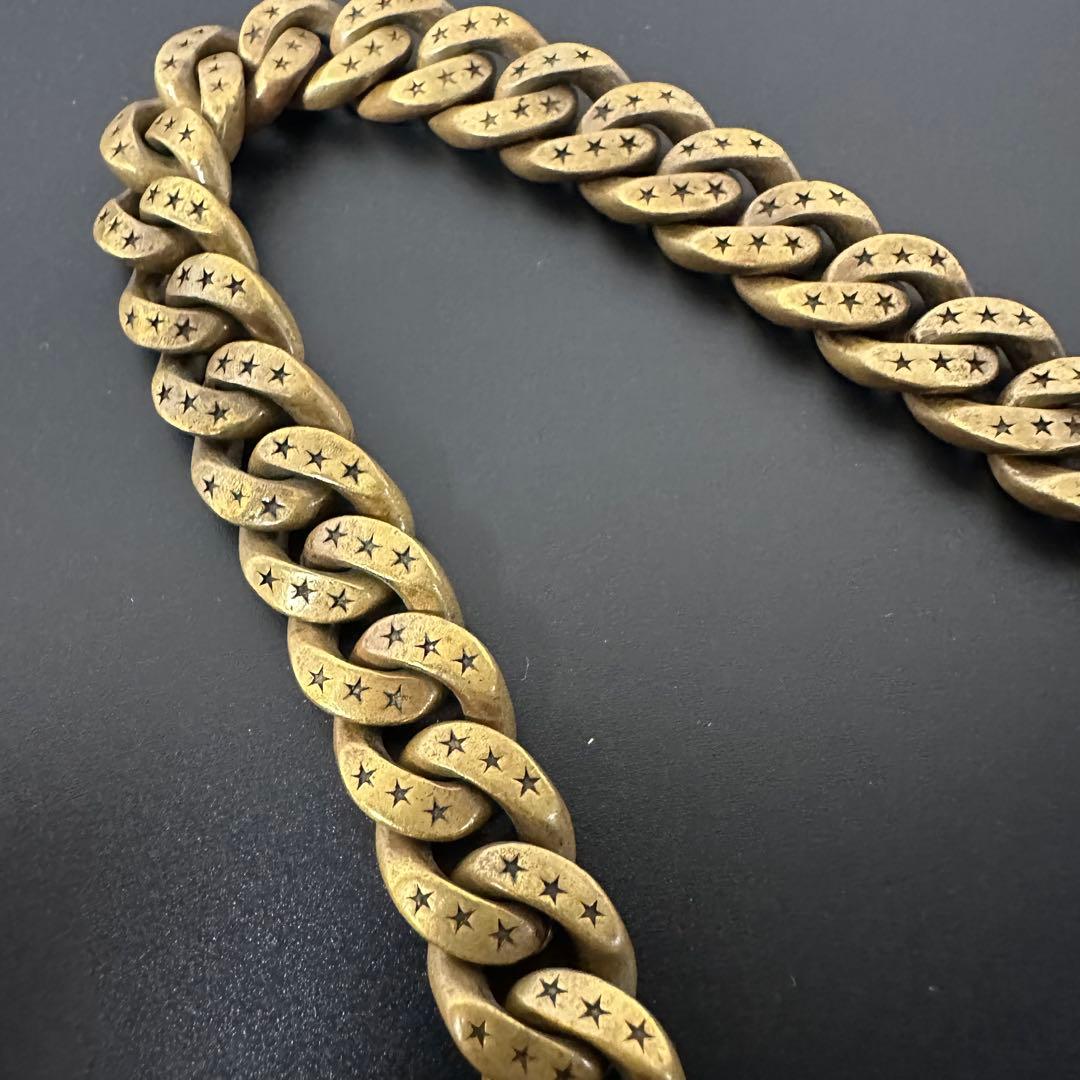 CALEE ウォレットチェーン 真鍮