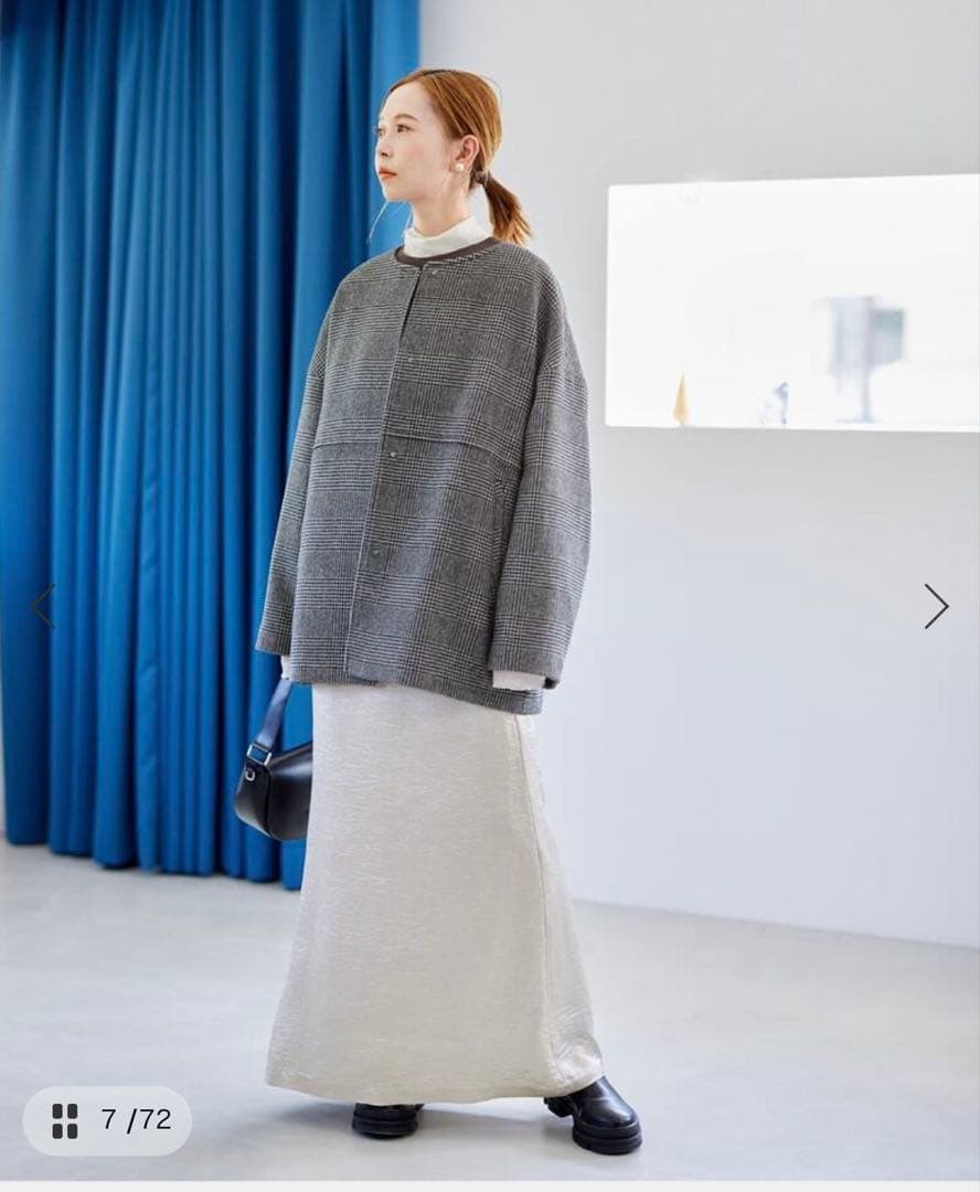 JOURNAL STANDARD ノーカラーコート ショートコート