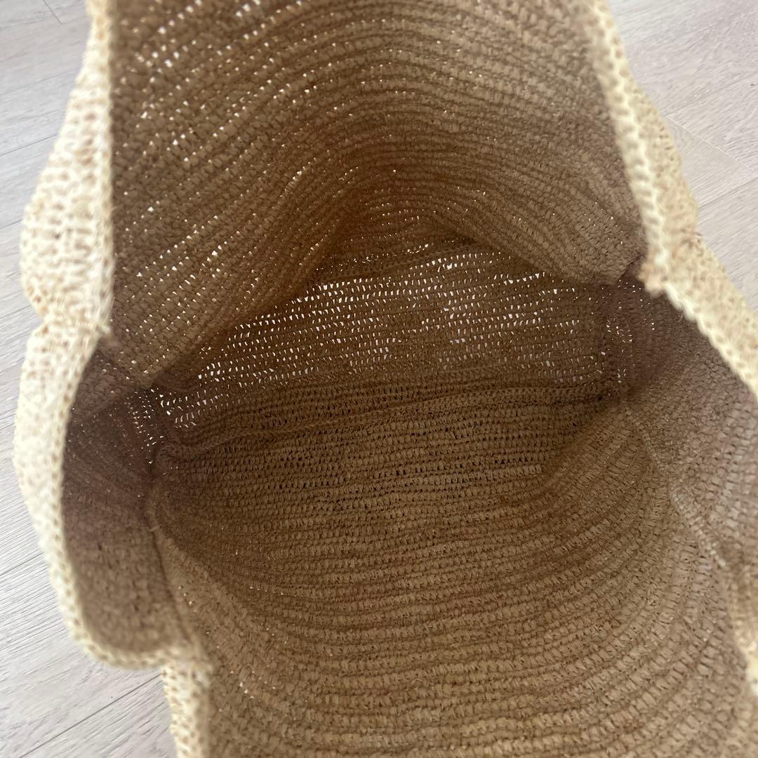 SALE 8月末日まで　大きめかごバッグ