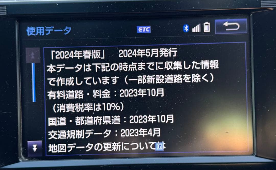 トヨタ08675-0BF34(d)2026年1月更新済　2026年8月迄更新可