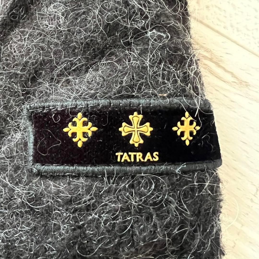 TATRAS 最高級ダウン　ケープポンチョ　ダウンポンチョ　ウール