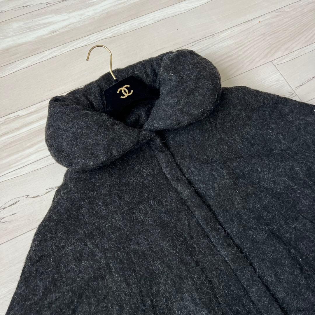 TATRAS 最高級ダウン　ケープポンチョ　ダウンポンチョ　ウール