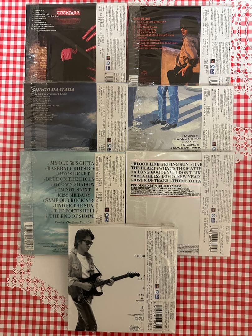 希少未使用浜田省吾 1999年リマスタリング初回限定生産 紙ジャケット7枚セット