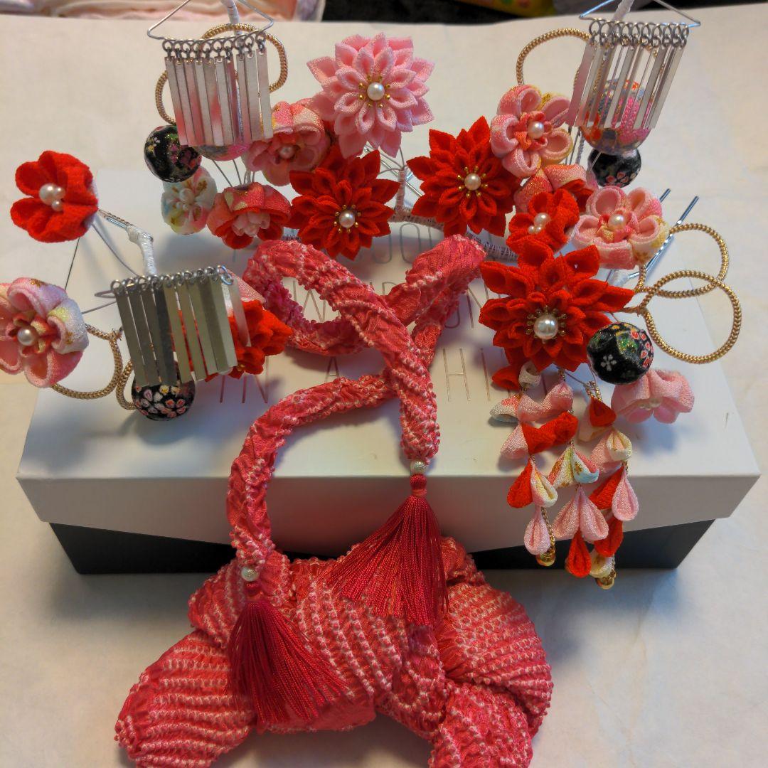 七五三　着物（しぼり）