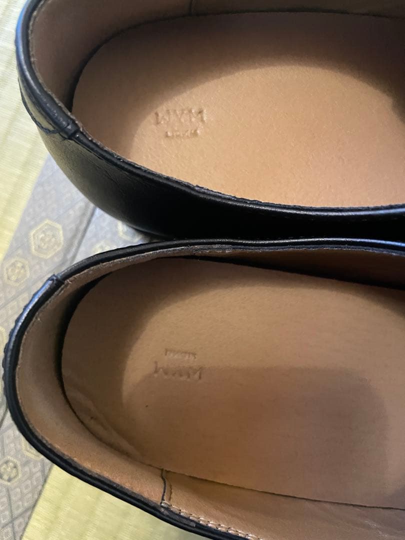 靴 wym GENUINE LEATHER PLAIN DERBY SHOES S