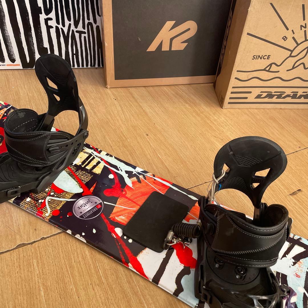 HEAD　ヘッドバインディング付き4点　キッズお勧めスノーボードセット