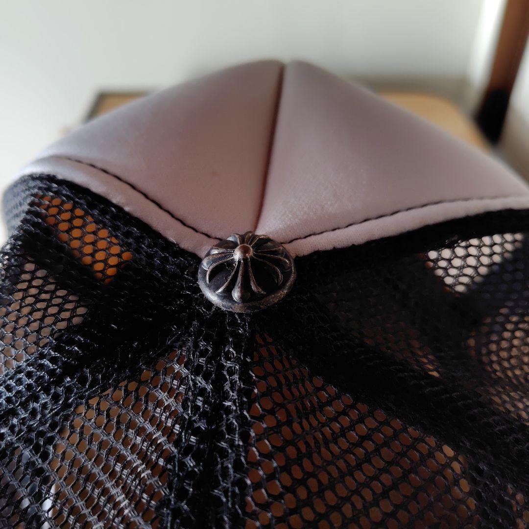 Chrome Hearts トラッカーキャップ ホワイト/ブラック