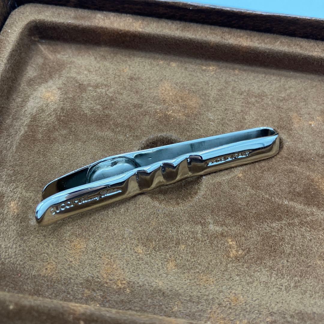 【極美品】GUCCI シェリー GG ネクタイピン カフス 箱付き