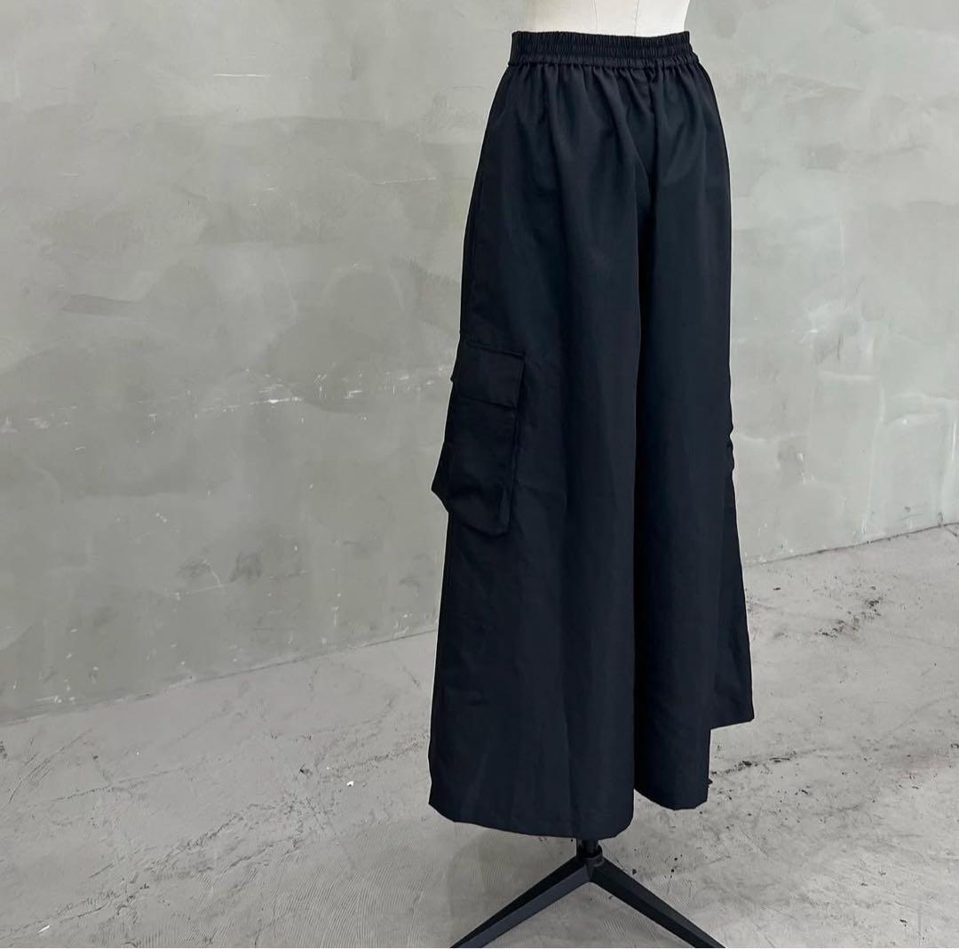 Lig. wide cargo pants✴︎美品✴︎ブラック
