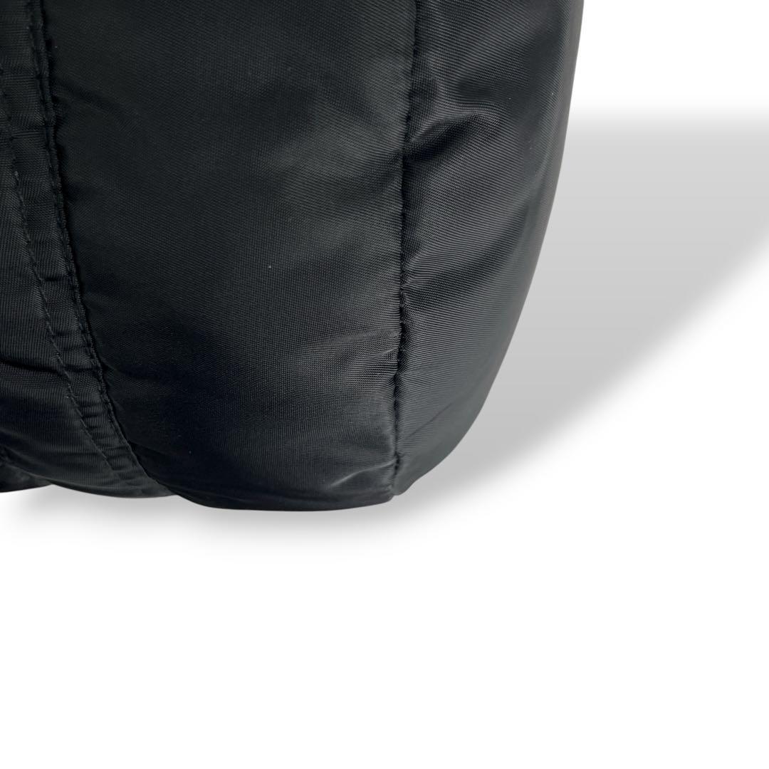 ポーター　ボストンバッグ　タンカー　ダッフルバッグ　ドラム型　ブラック　ナイロン