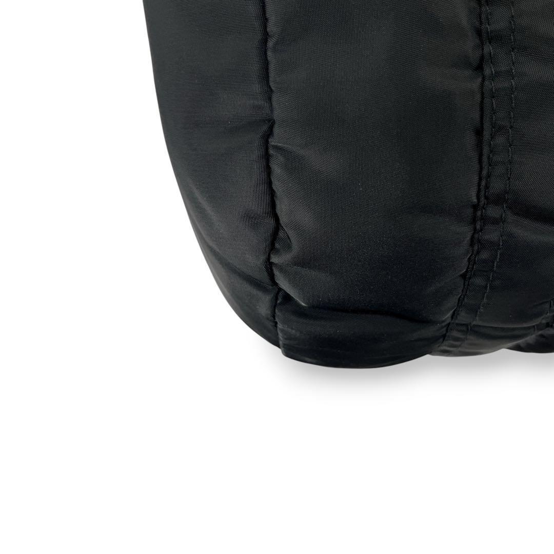 ポーター　ボストンバッグ　タンカー　ダッフルバッグ　ドラム型　ブラック　ナイロン