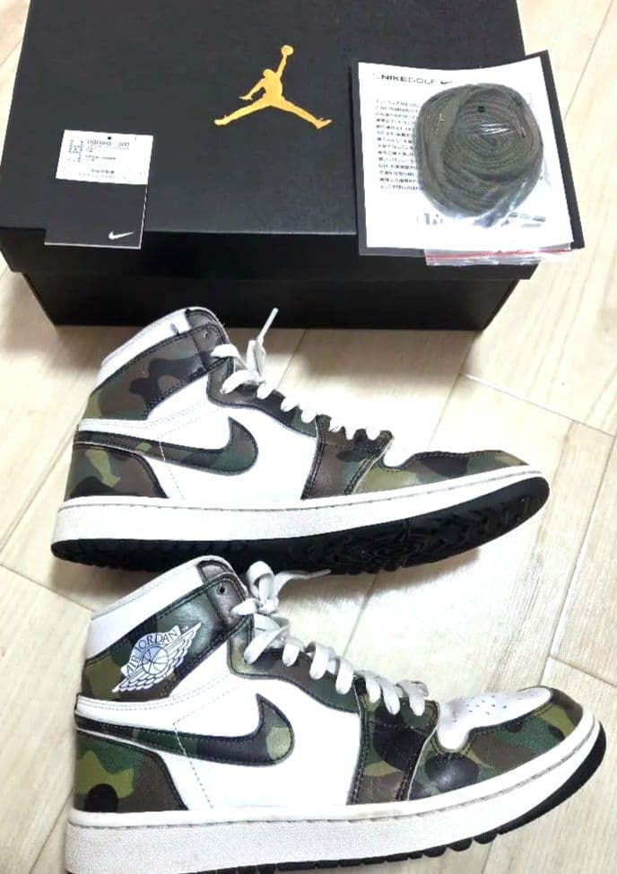 完売品！ナイキエアジョーダン1カモフラ　28cm