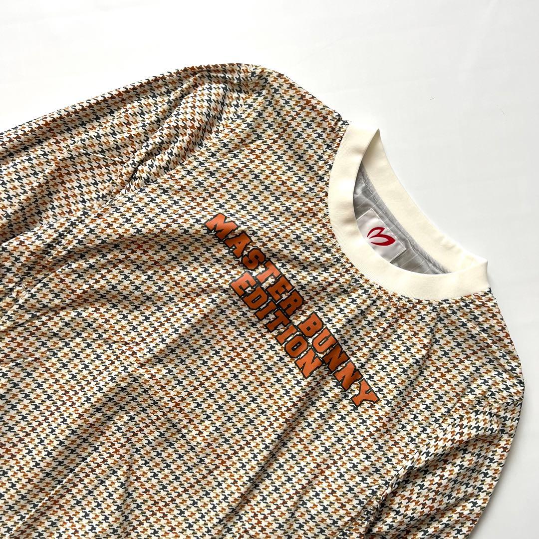 パーリーゲイツ　マスターバニー　千鳥格子柄　スニード　メンズ　ナイロン　XL 6