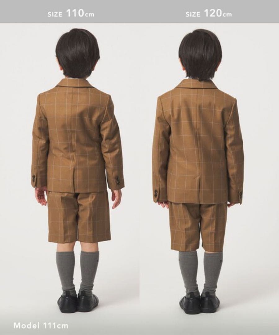 グリーンレーベルリラクシング ウィンドペン チェック セットアップ