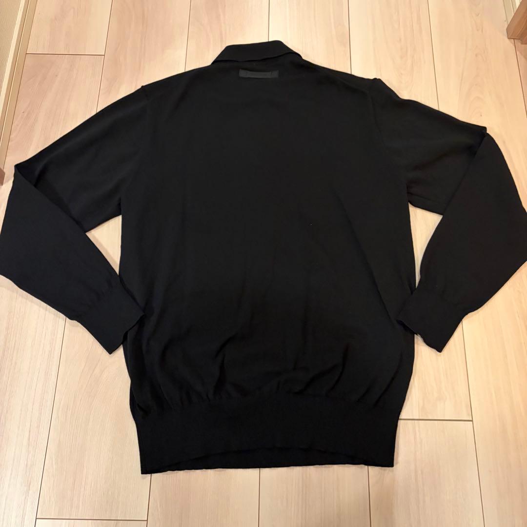 ブリーフィング WASHABLE LS S KNIT POLO